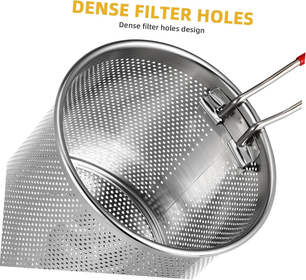 Deep Fryer Pot with Strainer