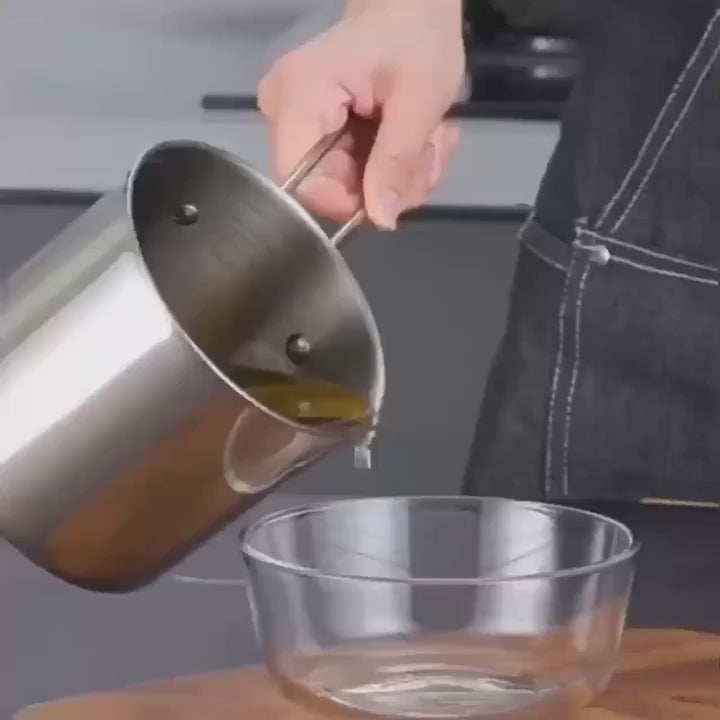 Deep Fryer Pot with Strainer